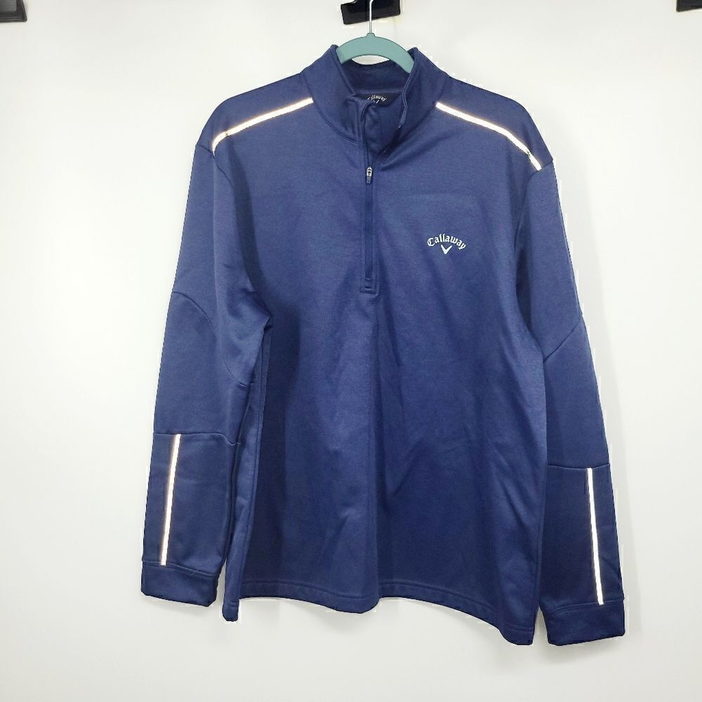 Callaway pullover quarter zip sweater  size large. ^